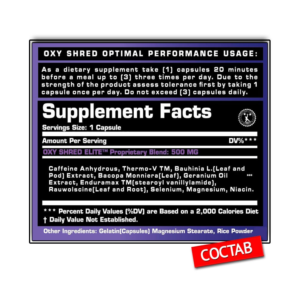 Gen One Oxyelite Shredz (90 капс.)