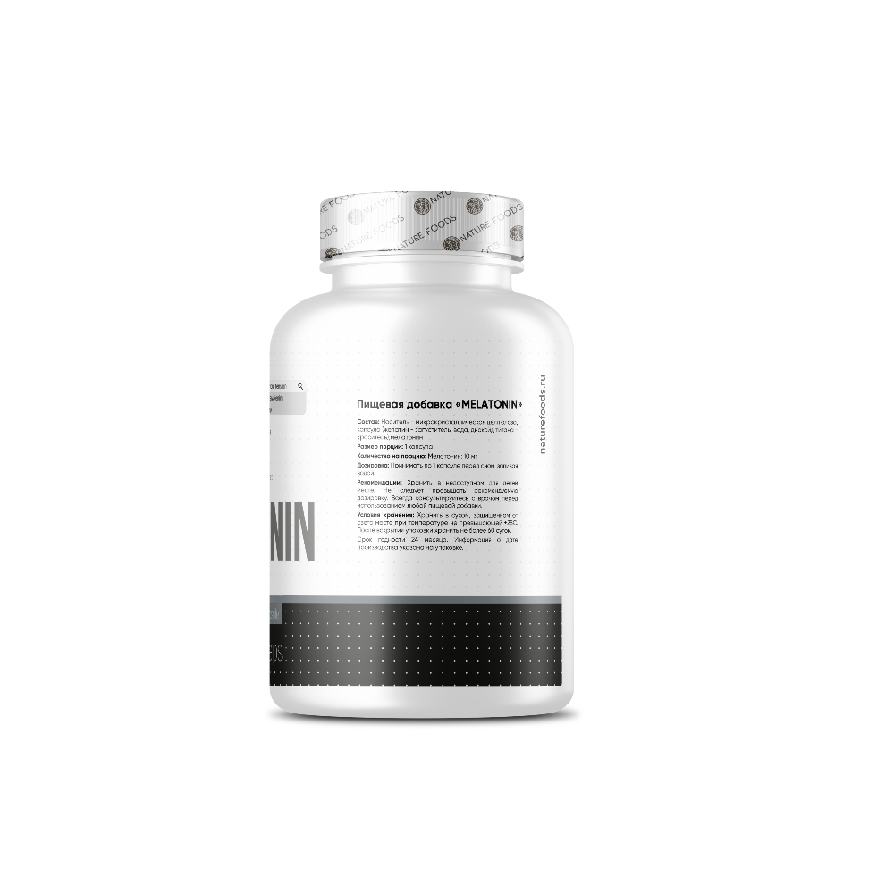 Nature Foods Melatonin 10 mg(60 caps.)