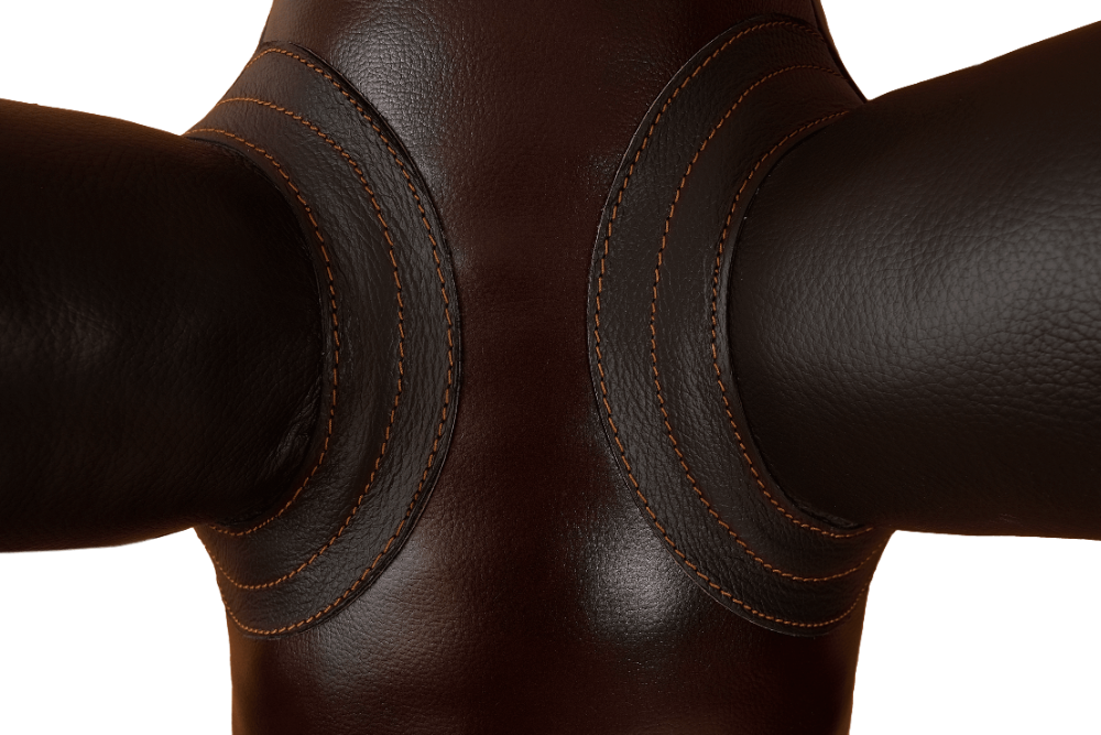 Манекен борцовский 150 см 25 кг кожа