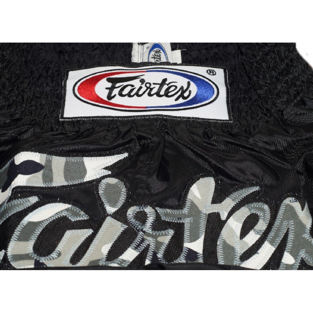 Шорты для тайского бокса "M.L.XL" Fairtex, черные