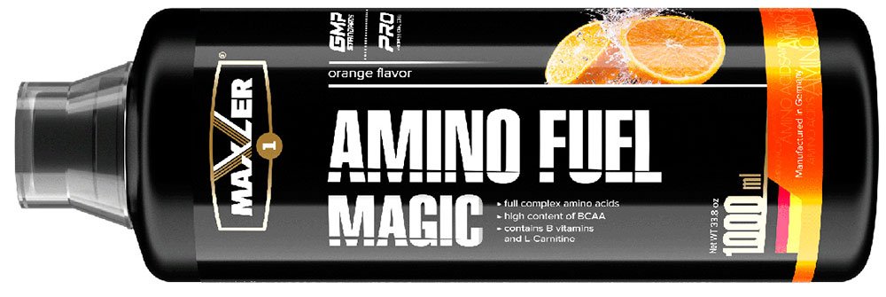 MAxler Amino Magic Fuel (1000 миллилитров). Вкус - апельсин