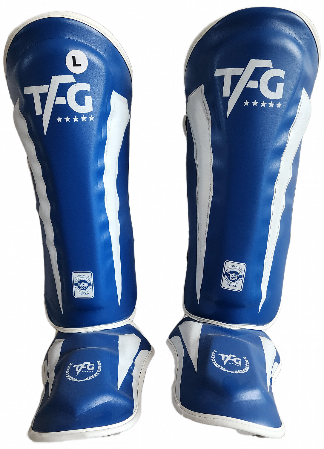 Защита голень-стопа Takeshi синий