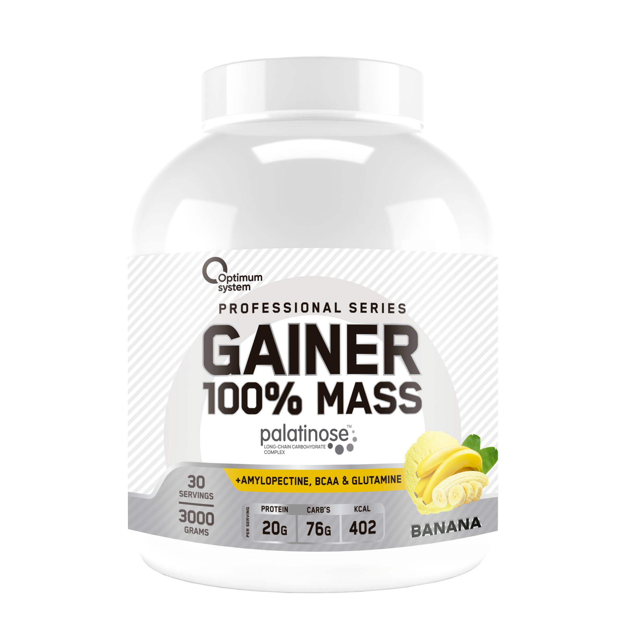 Optimum System Mass Gainer (3000 г.) (банан)