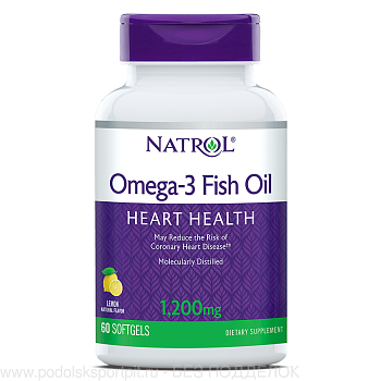Natrol Omega-3 Fish Oil 1200 (60 капс.)